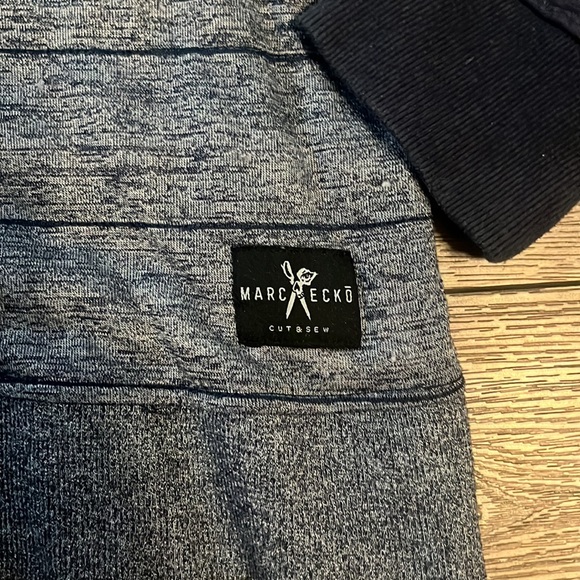 Men’s Navy Blue Hoodie - Picture 2 of 3